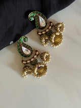 Noor Paisley Jhumkas