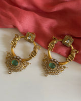 Anaya Emerald and Peacock Pair