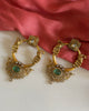 Anaya Emerald and Peacock Pair