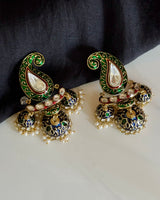 Noor Paisley Jhumkas