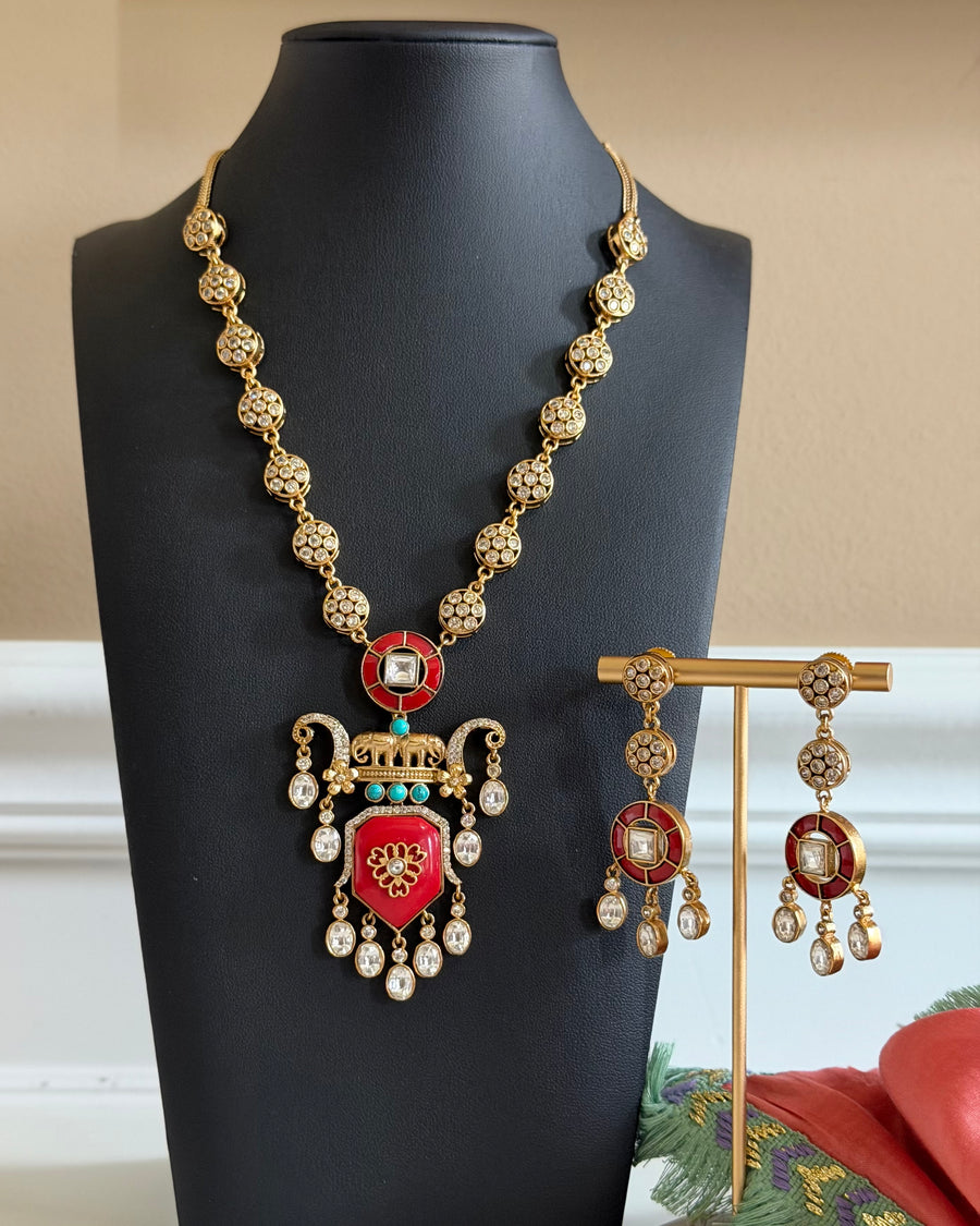 Coral and Turquoise
