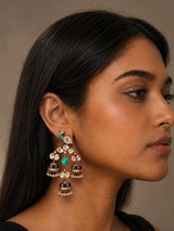Zivara Cascade Jhumkis