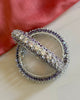 CZ and Lavender Bangles