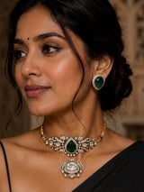 Mehera Emerald Choker Set