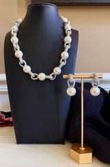 Noor Link Pearl Set