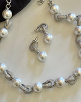 Noor Link Pearl Set