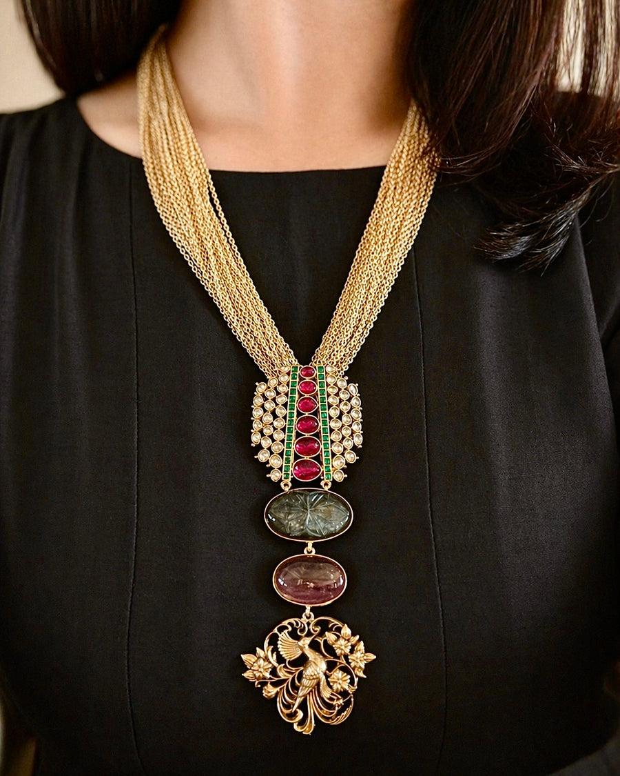 Zariya Heirloom Statement Necklace