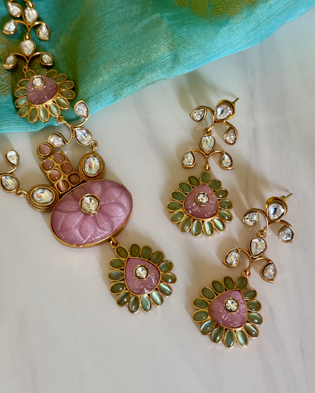Pink and Mint Set